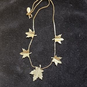 Pick 4 For $25! Gold Maple Leaf Necklace